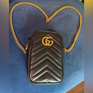 Gucci GG Marmont Mini Crossbody Bag
